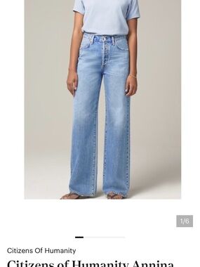 Citizens of Humanity Annina Trouser Jeans